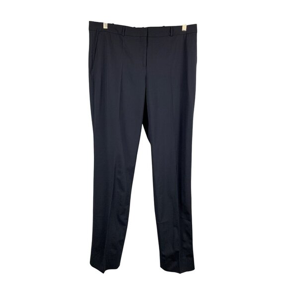 Hugo Boss Womens Wool Blend Tailored Trousers Made In Malta - Picture 1 of 4